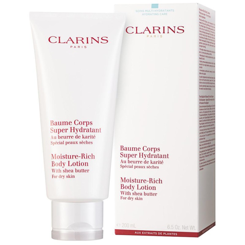 Clarins Moisture-Rich Body Lotion Lapte de corp hidratant pentru piele uscata