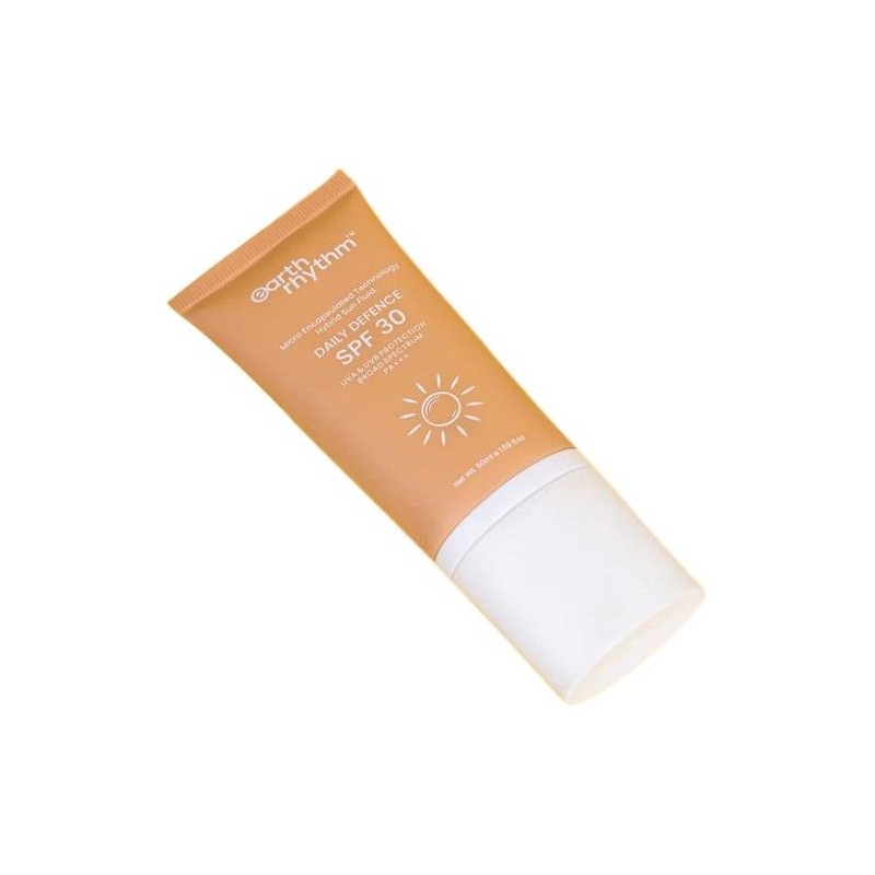 EARTH RHYTHM Daily Defence Hybrid SunfluidSPF30 PA+++ Fluid hibrid de protecție solară pentru față cu SPF 30