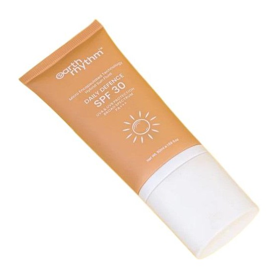 EARTH RHYTHM Daily Defence Hybrid SunfluidSPF30 PA+++ Fluid hibrid de protecție solară pentru față cu SPF 30