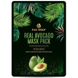 PaxMoly Real Avocado Mask Pack Mască de față cu avocado