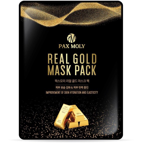 PaxMoly Real Gold Mask Pack Mască de față cu aur coloidal