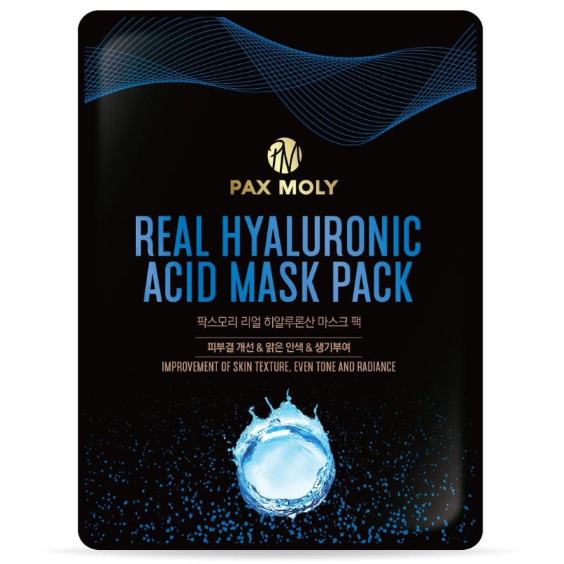 PaxMoly Real Hyaluronic Acid Mask Pack Mască de față cu acid hialuronic