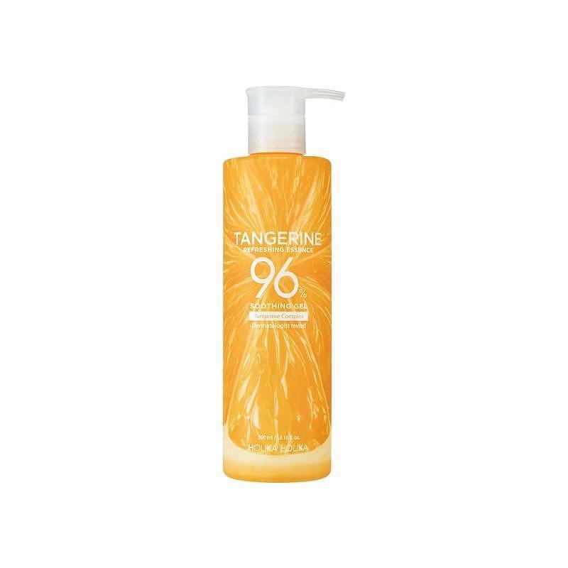 Holika Holika Tangerine Refreshing Essence Soothing Gel Gel calmant pentru fata si corp cu extract de mandarina