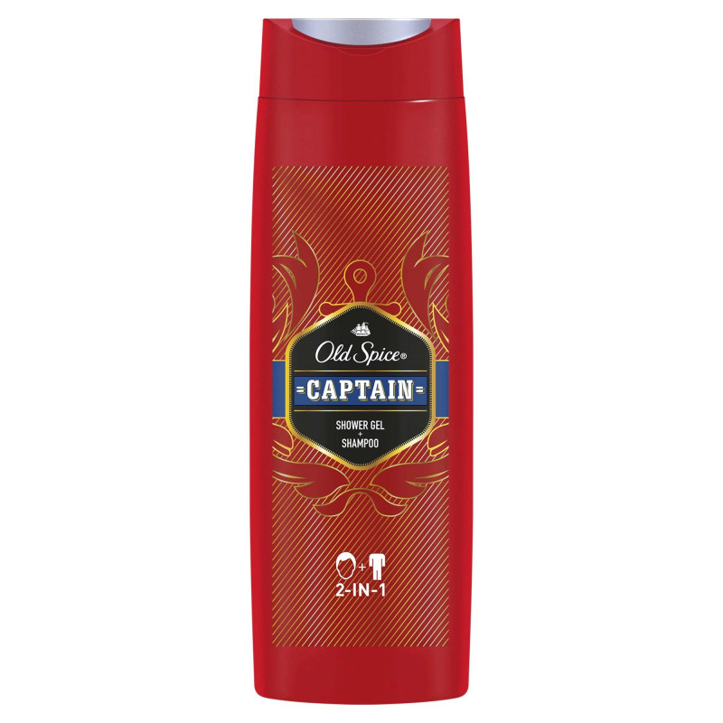 Old Spice Capitan Gel de duș, Volum 400 ml