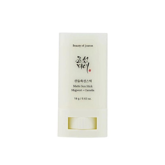 Beauty of Joseon Matte Sun Stick : Mugwort+Camelia (SPF 50+ PA++++) Stick de protecție solară matifiantă pentru față