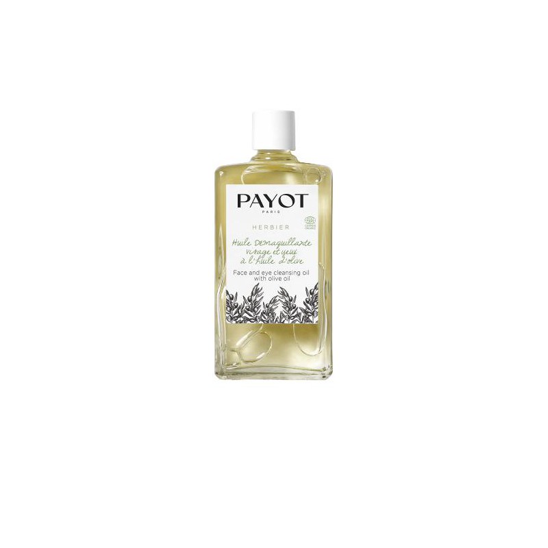 Payot Herbier Organic Face And Eye Cleansing Oil With Olive Oil Ulei demachiant pentru fata si ochi cu ulei de masline