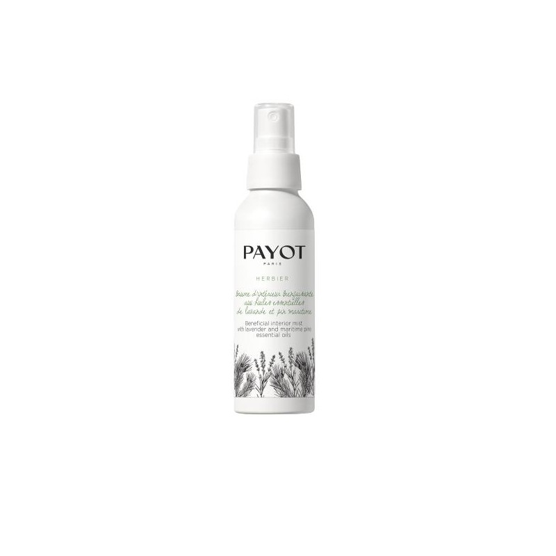 Payot Herbier Beneficial Interior Mist With Lavender And Maritime Pine Essential Spray acasă cu uleiuri esențiale