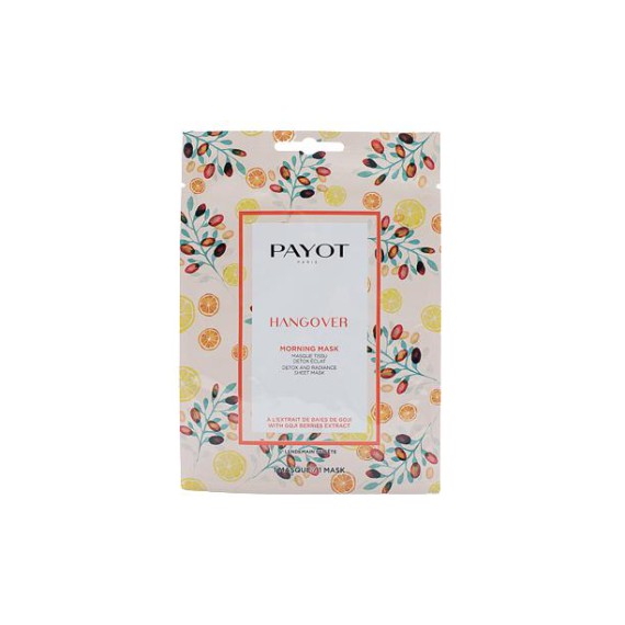 Payot Hangover Morning Mask Detox And Radiance Sheet Mask Mască