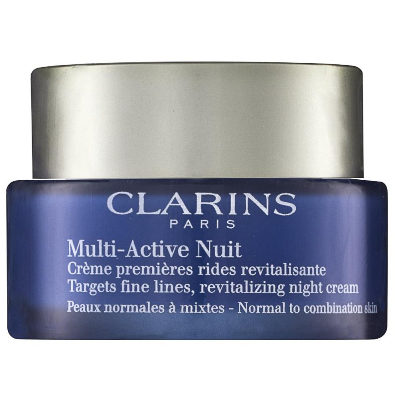 Clarins Multi-Active Nuit Cremă de noapte cu acțiune revitalizantă și corectoare pentru ten normal până la mixt Tester