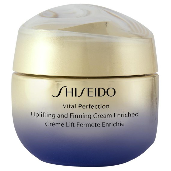 Shiseido Vital Perfection Uplifting and Firming Cream Enriched O crema de fata bogata de zi cu efect de lifting