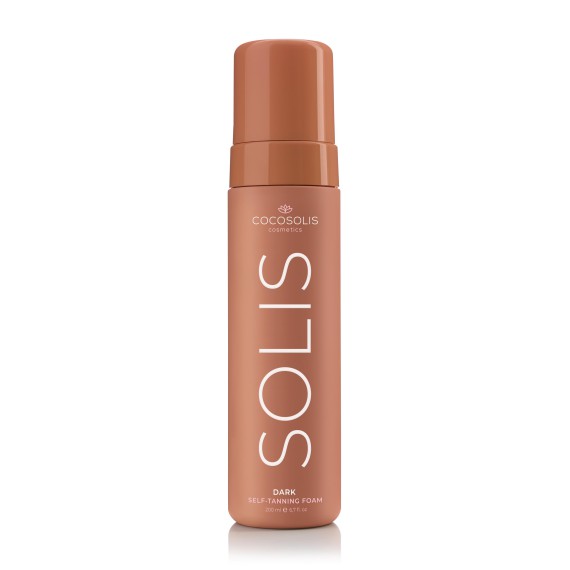Cocosolis Solis Dark Self-Tanning Foam Spumă naturală autobronzantă