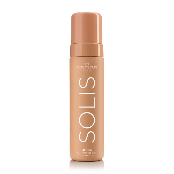 Cocosolis Solis Medium Self-Tanning Foam Spumă naturală autobronzantă
