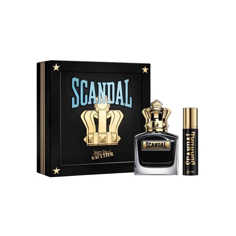 Jean Paul Gaultier Scandal Pour Homme Le Parfum Set cadou pentru barbati Volum EDP 100 ml + EDP 10 ml