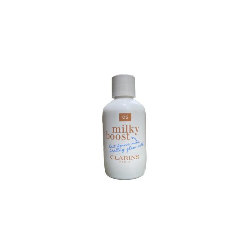 Clarins Milky Boost 05 Milky Sandalwood Lotiune tonificanta pentru a uniformiza culoarea pielii Tester