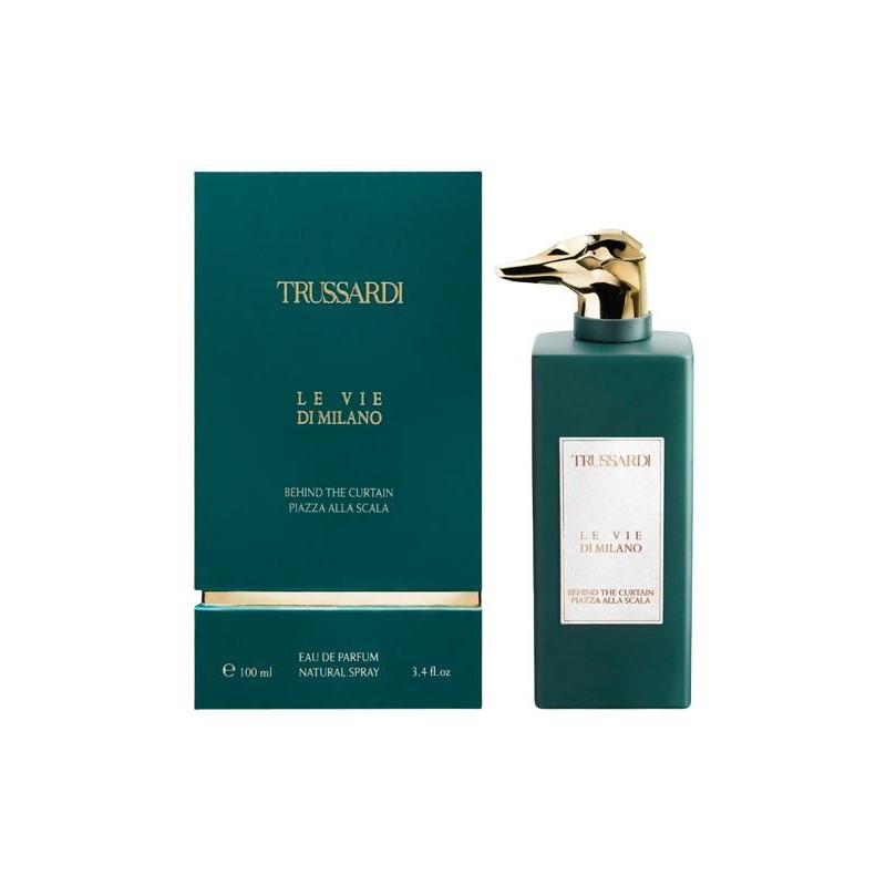 Trussardi Le Vie Di Milano Behind The Curtain Piazza Alla Scala Apa de parfum unisex EDP, Volum 100 ml