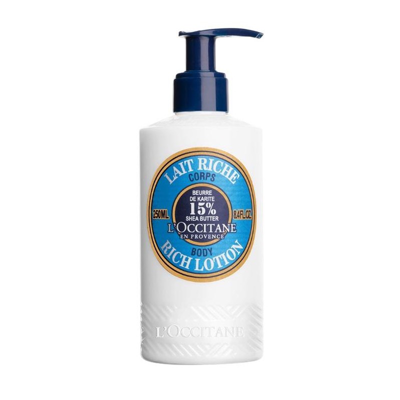 L`Occitane Body Rich Lotion Shea Butter Loțiune de corp Shea pentru femei neambalată