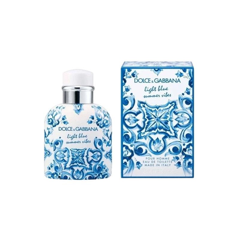 Dolce & Gabbana Light Blue Summer Vibes Apa de toaleta pentru barbati EDT