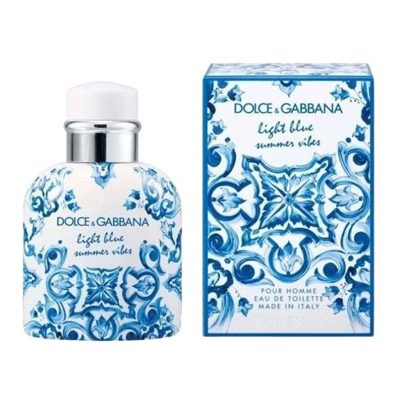 Dolce & Gabbana Light Blue Summer Vibes Apa de toaleta pentru barbati EDT