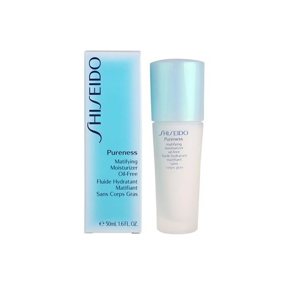 Shiseido Pureness Matifying Moisturizer Oil-free fluid hidratant ușor cu efect de mată