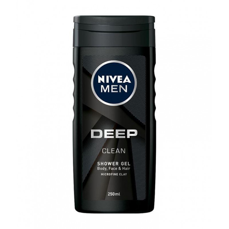 NIVEA MEN Gel de duș Deep, Volum 250 ml