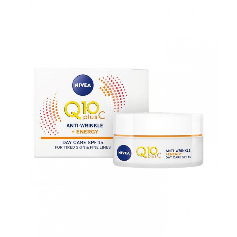 NIVEA Q10 Plus C Cremă de zi antirid, Volum 50 ml