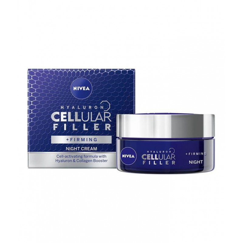 NIVEA Cellular Hyaluron Filler Cremă de noapte, Volum 50 ml