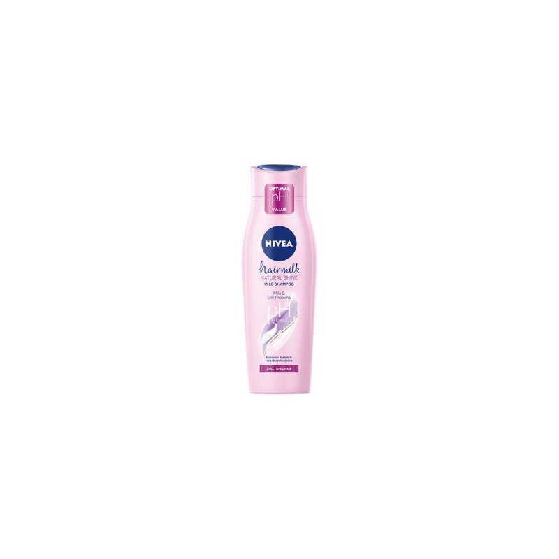 NIVEA HC Shine Shampoo Hairmilk Natural Shine, Volum 250 ml