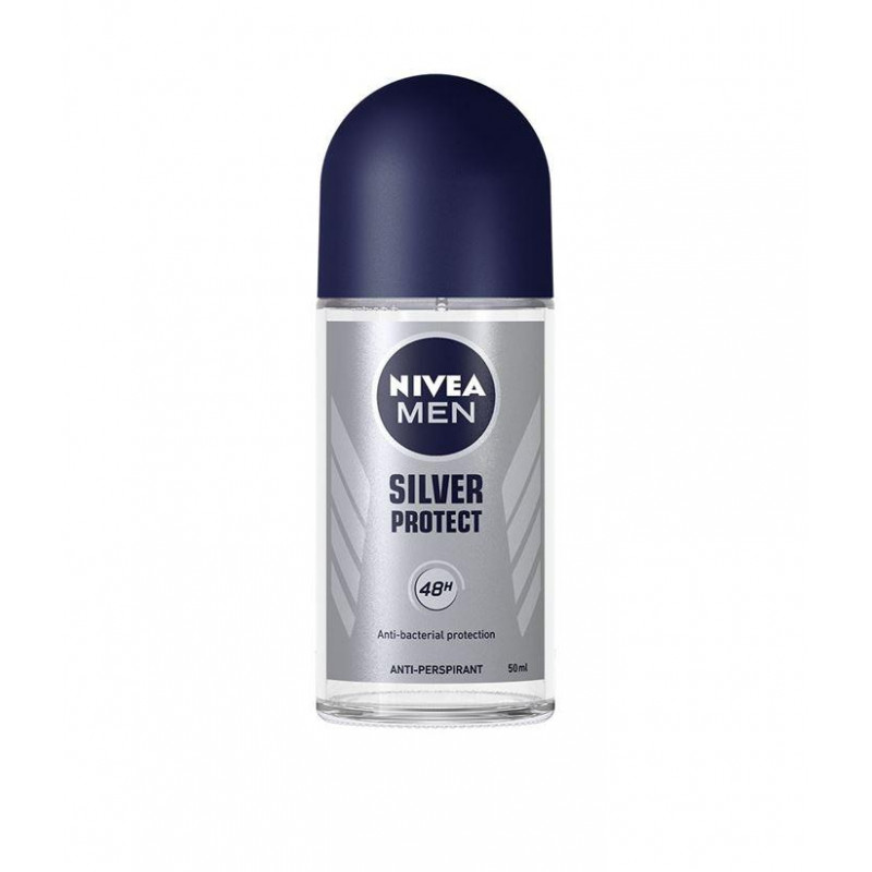 NIVEA MEN Deo Roll-on Silver Protect, Volum 50 ml