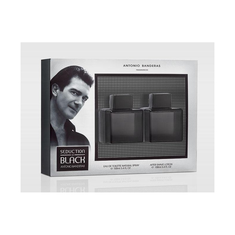 Antonio Banderas Seduction in Black Set cadou pentru barbati