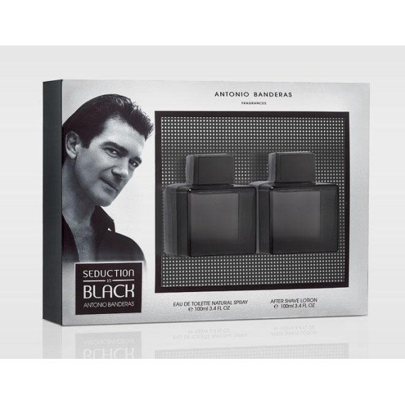 Antonio Banderas Seduction in Black Set cadou pentru barbati