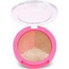 Paleta Golden Rose Miss Beauty Glow cu iluminator și fard de obraz