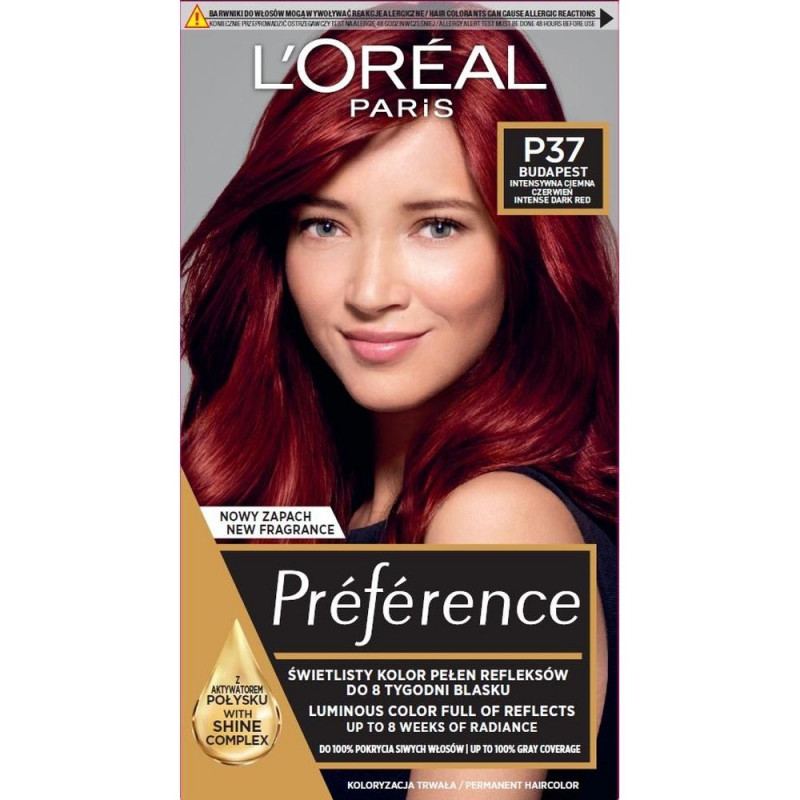 L\'Oréal PREFERENCE P37 Pure Plum, Volum 1 bucata