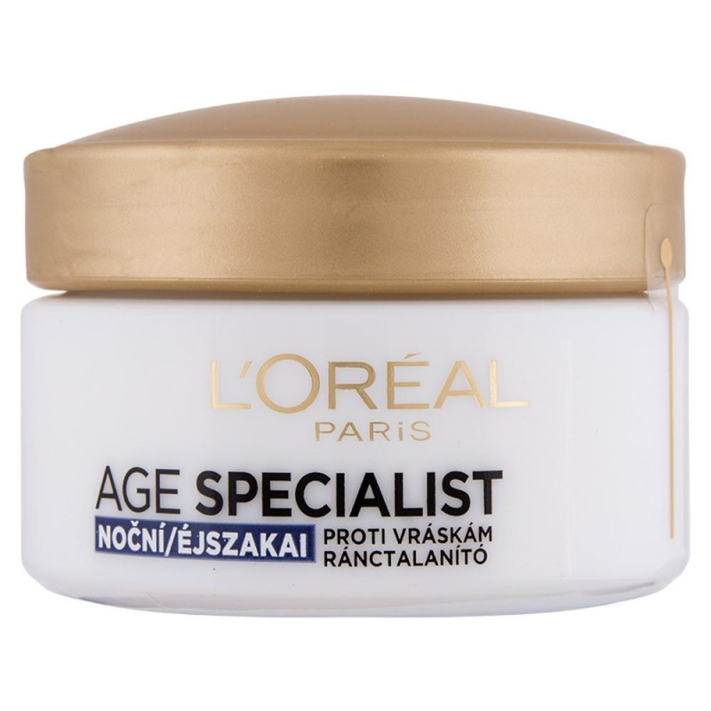 L\'Oréal DERMO AGE EXPERT 55+ Cream de noapte 50 ml, Volum 50 ml