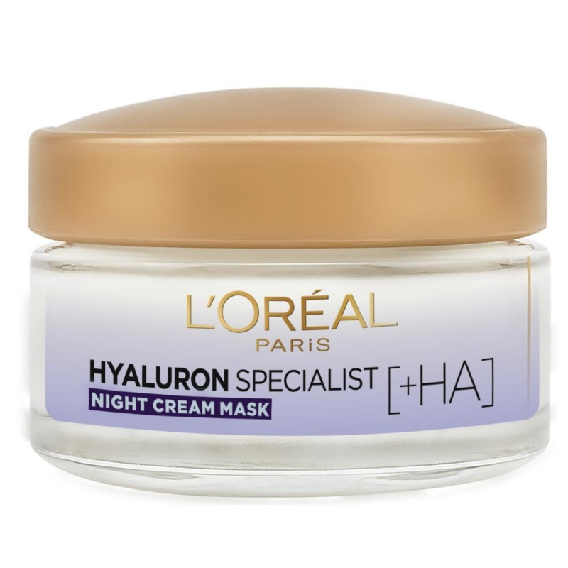 L\'Oréal Crema antirid de noapte L Oreal Paris Hyaluron Specialist cu acid hialuronic, Volum 50 ml