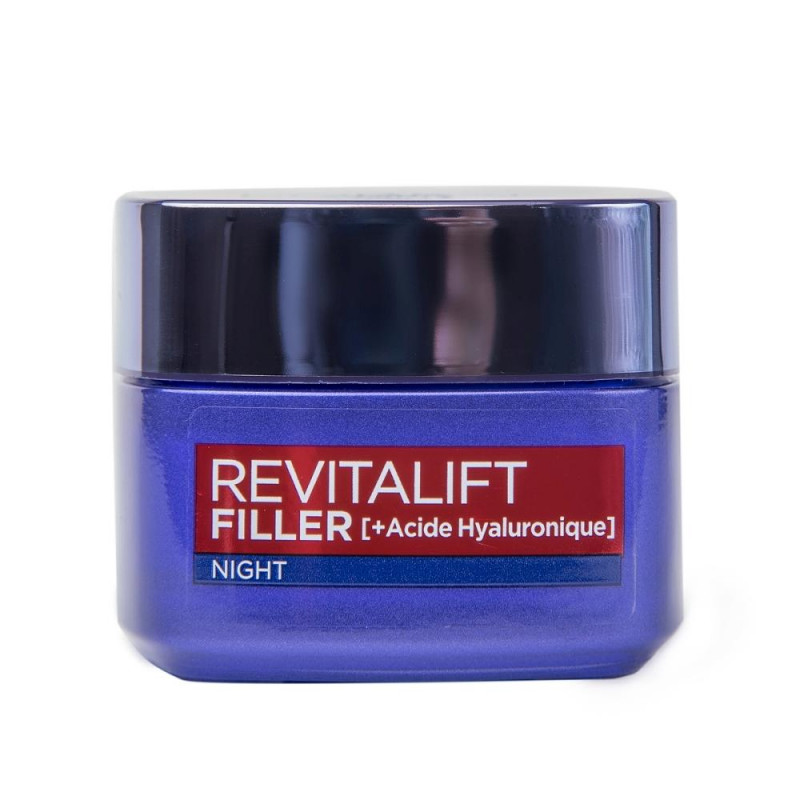 L\'Oréal DERMO REVITALIFT FILLER RENEW Cream de noapte 50ml, Volum 50 ml