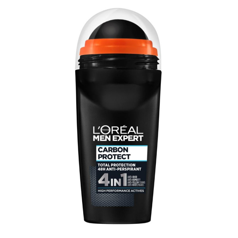 L\'Oréal MEN EXPERT Roll-on Carbon protect 50 ml, Volum 50 ml