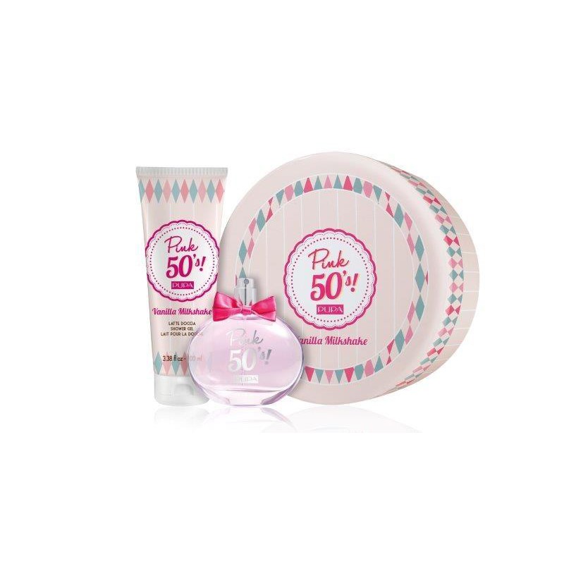 Pupa 002 Pink 50`s Vanilla Milkshake Set cadou pentru femei