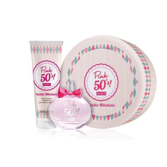 Pupa 002 Pink 50`s Vanilla Milkshake Set cadou pentru femei