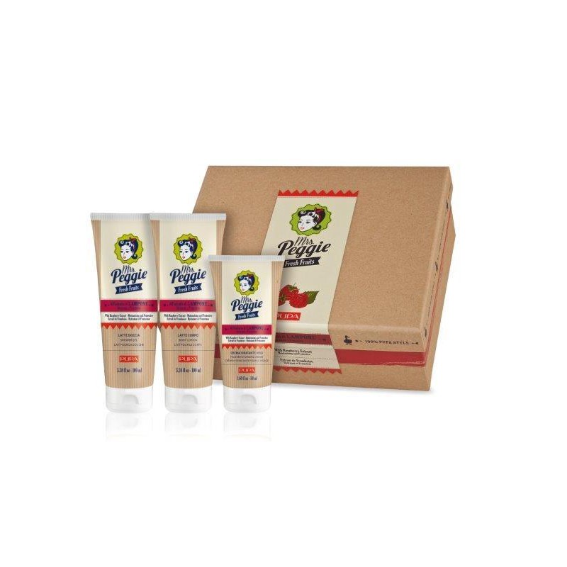 Pupa 002 Mrs Peggie Rasberry Extract Trusa cosmetica pentru corp