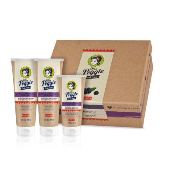 Pupa 004 Mrs Peggie Blueberry Extract Trusa cosmetica pentru corp