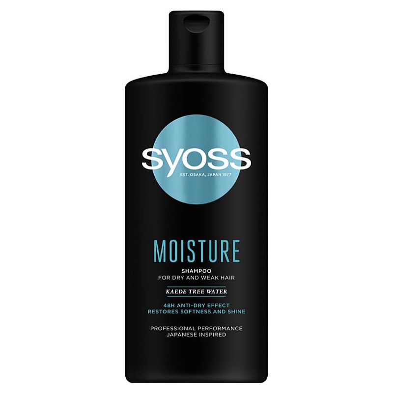 Syoss Moisture Șampon hidratant uscat și slab