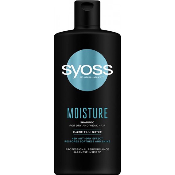 Syoss Moisture Șampon hidratant uscat și slab