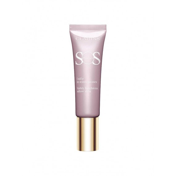 Clarins SOS Primer luminează în mod vizibil Sallow Skin 05 Lavanda Bază de machiaj fără ambalaj