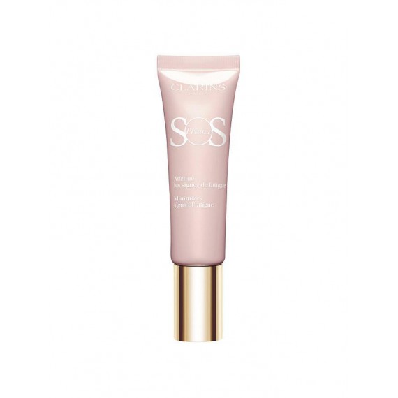 Clarins SOS Primer Minimizează semnele de oboseală 01 Rose bază de machiaj fără ambalaj