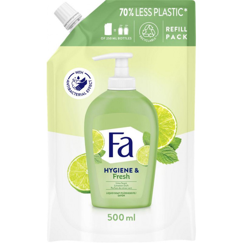 Fa Hygiene & Fresh Lime Filler de săpun lichid