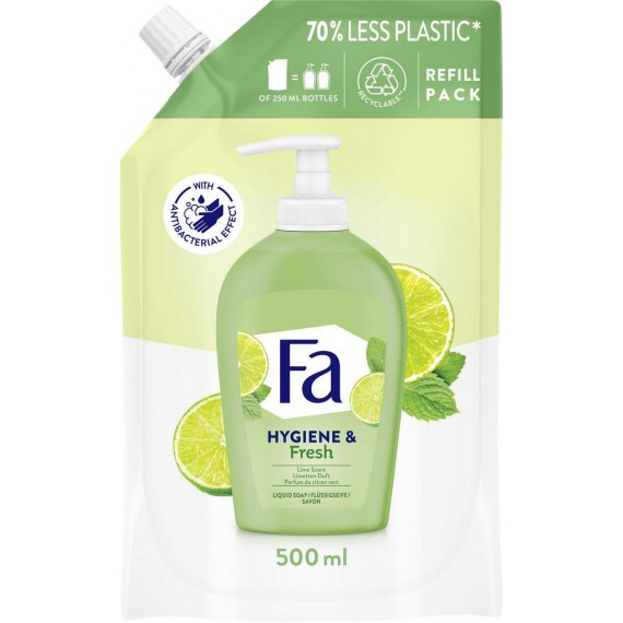 Fa Hygiene & Fresh Lime Filler de săpun lichid