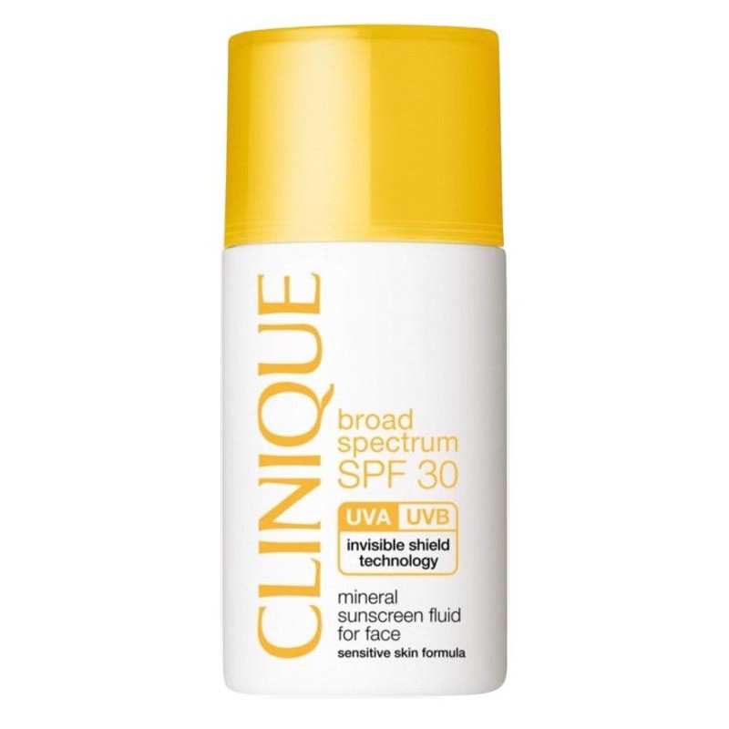 Clinique Mineral Sun Care Fluid SPF30 Fluid mineral de protecție solară pentru față fără ambalaj