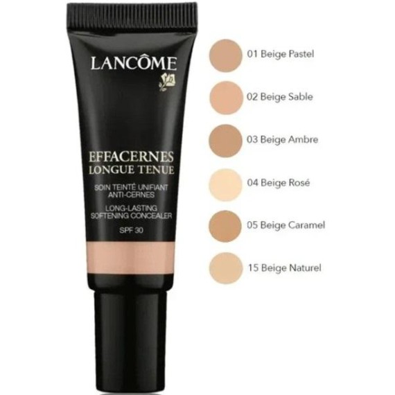 Lancome Effacernes Longue Tenue SPF30 Nº02 Beige Sable Corrector fără ambalaj