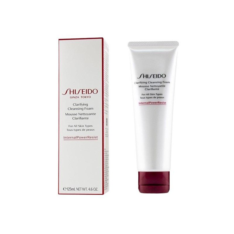 Shiseido Clarifying Cleansing Foam Spumă activă de curățare pentru fiecare tip de piele