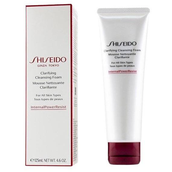 Shiseido Clarifying Cleansing Foam Spumă activă de curățare pentru fiecare tip de piele